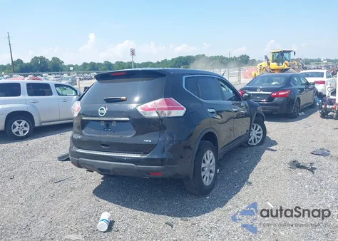 2015 Nissan Rogue S from USA, damaged, VIN KNMAT2MV6FP591139